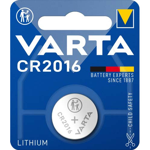 Батарейка VARTA CR 2016 1xBL Lithium
